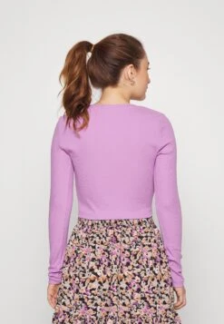 3 Pack - Camiseta De Manga Larga - Black/White/ Lilac -Even&Odd 178938a033784bc2abe1d6419d4b9761