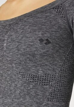 Seamless Cropped Longsleeve - Camiseta De Manga Larga - Black -Even&Odd 187fd3003dd64441b75c7504fe31ea50