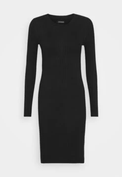 Even&Odd Crew Ausschnitt Ripp Basic Bodycon Mini Strickkleid - Vestido De Tubo - Black 12 Even&Odd Crew Ausschnitt Ripp Basic Bodycon Mini Strickkleid - Vestido De Tubo - Black -Even&Odd 1bbca2b12e034cee8d93e01c4e0985b9