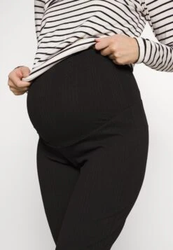 Maternity Flared Trouser- Pantalones -Black -Even&Odd 1bc68d52bf664f30835e6387b53df0af
