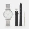 Even&Odd Set - Reloj - Silver/Black -Even&Odd 226bebd486f94d57a028db22620b5eeb