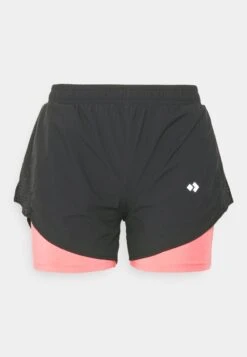 Pantalón Corto De Deporte - Black/Pink -Even&Odd 3f4df614709b47748faca0c78ebaffda