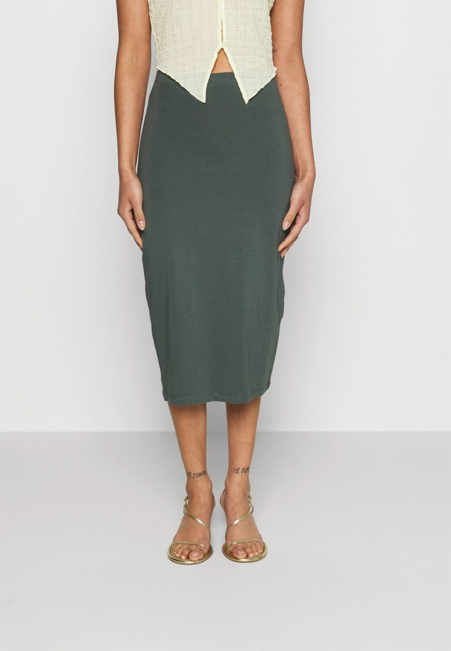 2 Pack - Falda De Tubo - Black/Light Green 6 2 Pack - Falda De Tubo - Black/Light Green - Image 4