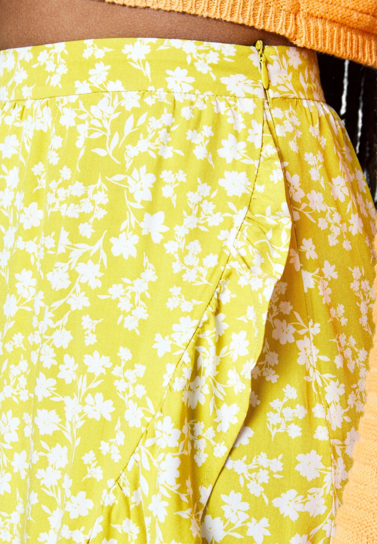 Even&Odd Falda Acampanada - Light Green/White 8 Even&Odd Falda Acampanada - Light Green/White - Image 6