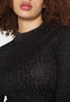 Even&Odd Lurex - Jersey De Punto - Black -Even&Odd 7b47b66e97a348018208fd677120dfb1