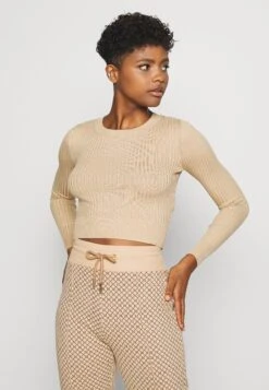 Even&Odd 2 Pack - Jersey De Punto - Black/Sand -Even&Odd 9caa62a980a9404ba892d1bfdfc029ce