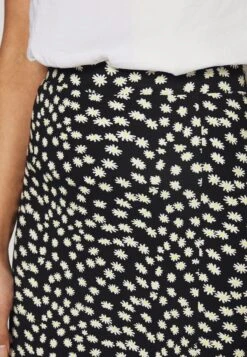 Midi Straight High Skirt - Falda De Tubo - Black/White -Even&Odd b8f9cdd46d844a5980a60f4234088e88