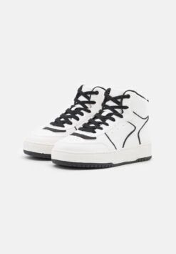 Even&Odd Zapatillas Altas - White/Black -Even&Odd f0219dc0f0cb4e6d98664aae3a221d49