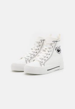 Even&Odd Love - Zapatillas Altas - White/Black -Even&Odd f566ee2e3159495b8a9310c69af3b53e